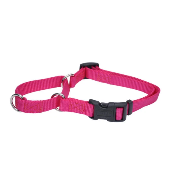 ¡No! Cuello Martingala Deslizante con Hebilla 1x29" Rosa Flamenco Nuevo Foto 1 de 1