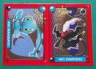 Pokemon Pokedex Sticker Ef #490-491 Manaphy / Darkrai Edition Peru 2022