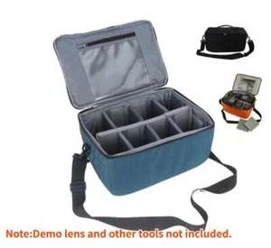 SLR DSLR Camera Shoulder Bag liner Lens Inner Folding Divider Case Insert Padded - Picture 1 of 16