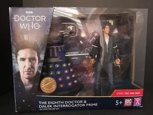 DOCTOR WHO FIGURE *EIGHTH DOCTOR & INTERROGATOR PRIME DALEK* LIMITED EDITION - Picture 1 of 2