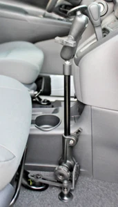 RAM Mounts Pod HD Heavy Duty Vehicle Seat Rail Mount for Laptops Tablets ELD - Photo 1/7