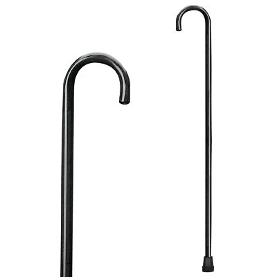 Round Handle Wood Cane - Wooden Walking Cane With Rubber Tip - Fashionable Tr... - Image 1 of 4