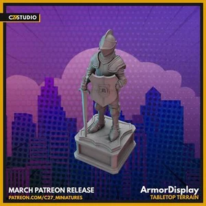 Armor Display | 40mm Crisis Protocol | Tabletop Gaming | Tabletop Miniature | - Picture 1 of 1