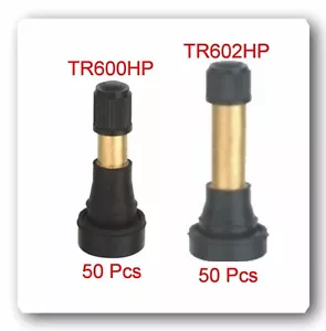 LOT 100 (50 x TR-600HP) ( 50 x TR602HP) High Pressure Tire Wheel Valve Stems - Picture 1 of 1