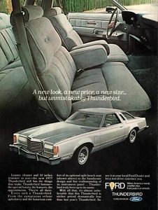 1977 Ford Thunderbird "A New Look" Original Color Ad - Picture 1 of 1