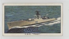 1962 Kellogg Ships of the British Navy Food Issue HMS Tenby #9 4az