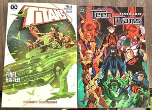 Titans / Teen 2 TPB lot Vol. 6: Into the Bleed ~ Family lost ~ DC Comics - Picture 1 of 2