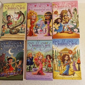 6 Goddess Girls Series Book Lot 1 3 4 5 6 7 ATHENA ARTEMIS APHRODITE Paperback - Picture 1 of 5