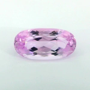 NATURAL KUNZITE 15.570CARAT PINK COLOR OVAL CUT LOOSE GEMSTONES SEE VIDEO - Picture 1 of 9