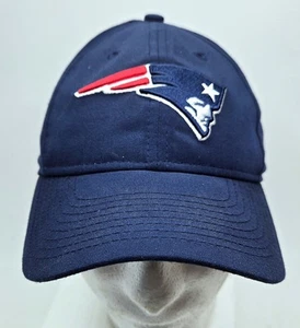 New Era 9Twenty Embroidered New England Patriots Adjustable Hat Blue - Picture 1 of 16