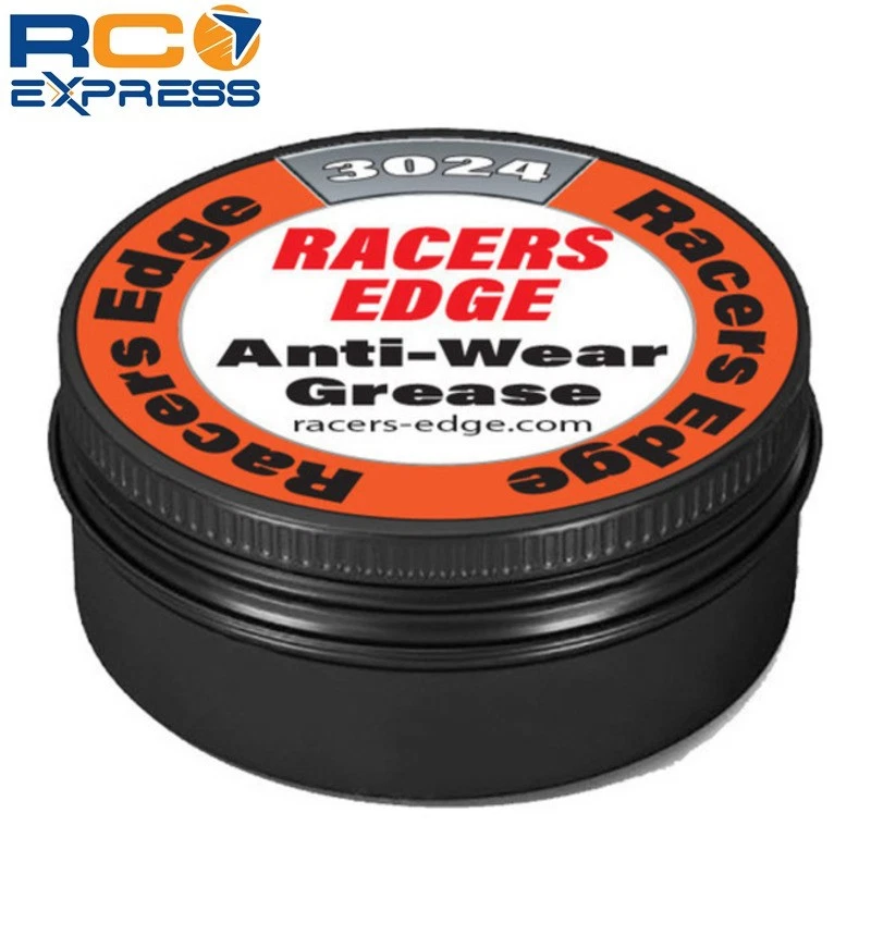 Racers Edge Anti-Wear Grease 8ml in Black Aluminum Tin W/Screw On Lid RCE3024 - Image 1 of 1