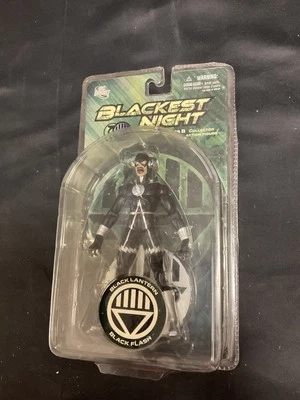 DC Direct Blackest Night Series 8 Black Lantern Black Flash Action Figure - Image 1 of 2