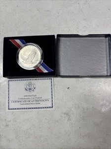 2008 Bald Eagle  Commemorative Silver Dollar COA And Box Nice!!! - Picture 1 of 2