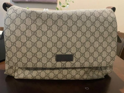 Gucci Diaper Bag GG Coated Canvas - Image 1 of 4