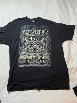 Mayweather vs Ortiz 2011 Las Vegas Boxing Event T Shirt - Men's XL - Image 1 of 4