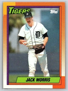 1990 Topps #555 Jack Morris Detroit Tigers - Picture 1 of 2