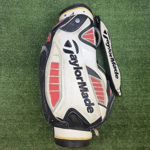 TAYLOR MADE Golf Men's Caddy Bag AUTH-TECH Black Red - Picture 1 of 7