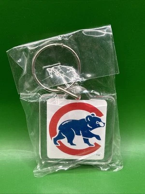 Chicago Cubs Ballpark Franks Brand SGA Keychain- NIP, Never Opened- Walking Bear - Image 1 of 2