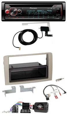 Pioneer DAB CD Lenkrad USB Bluetooth Autoradio für Lancia Musa 2004-2012 - Bild 1 von 4