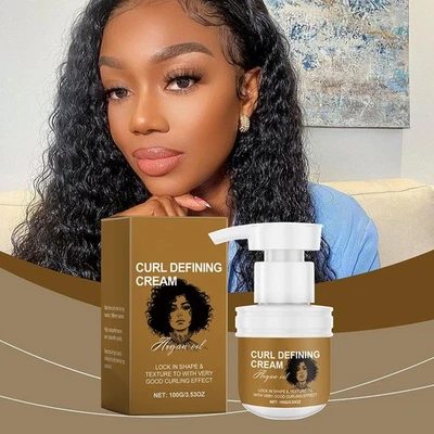 Defining Cream Nourishing & Shaping Long Lastingcurly Avoiding Hair B1U9 - Image 1 of 4