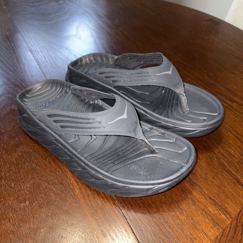 Sandali infradito HOKA One One ORA recupero uomo 8 donna 10 neri infradito infradito