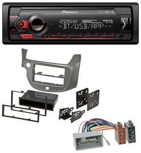 Pioneer MP3 USB DAB Bluetooth Autoradio für Honda Jazz (ab 2009) - silber - Bild 1 von 6