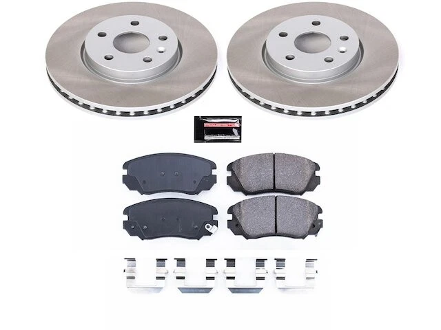 Kit de pastillas de freno delanteras y rotor para Buick LaCrosse 2011 2012 2010-2016 VM277VD Foto 1 de 1