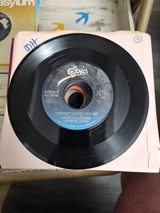Merle Haggard/George Jones, Yesterday's Wine/I Haven't Found Her Yet 45 VG - Picture 1 of 2