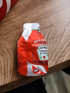 NEW Ultra-Rare Collectible Misprint Heinz Ketchup Packet - Picture 1 of 1