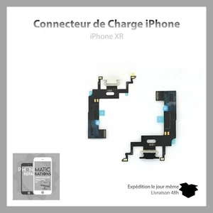 Nappe flex port  connecteur de charge chargeur dock micro charge pour Iphone XR - Photo 1 sur 7
