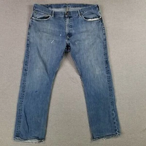 Vintage Structure 38x30 Blue Jeans Baggy Old School Hip Hop 90s Retro Faded Wash - Picture 1 of 15