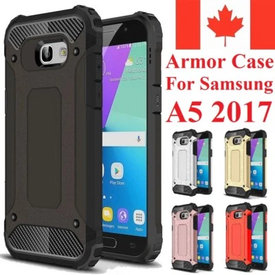 Funda para Samsung Galaxy A5 2017 - Cubierta rígida híbrida resistente a prueba de golpes Foto 1 de 4