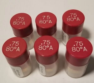 SIX (6) NEW .75-80* A HOLLOW DELAVAN OIL BURNER NOZZLE(Prompt And Free Shipment) - Picture 1 of 14