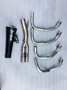 Exhaust Pipe Muffler Kawasaki Ninja ZX-25 R ZX25R Protech Fullsystem - Picture 1 of 2