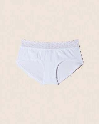 NEW - Cosabella Bella Avi Tween Boyshort in White - S, M - Image 1 of 2