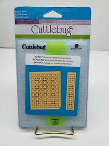 NEW! Cuttlebug Roman Bath Embossing Folder set BNIP A2 - Picture 1 of 2