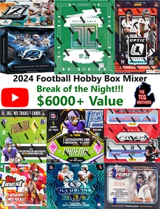 New Orleans Saints Break #432 IMPECCABLE PRIZM OPTIC 2024 Hobby Box Mixer - Picture 1 of 1