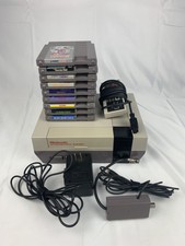 Original NES Nintendo System Console - New 72 Pin, 9 Games