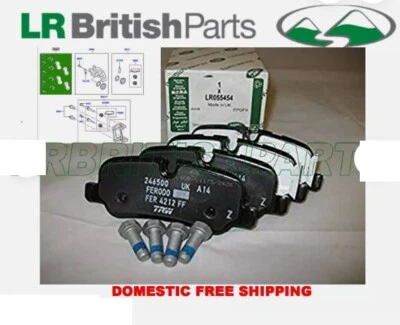 LAND ROVER BRAKE PADS REAR LR3 LR4 RANGE ROVER RANGE ROVER SPORT NEW LR134696 - Image 1 of 4