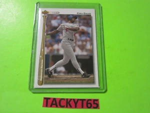 CHILI DAVIS (TWINS) 1992 UPPER DECK HOMERUN HEROES CARD NUMBER HR12 - Picture 1 of 2