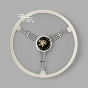 wv beetle karmann ghia Banjo Style Vintage Steering Wheel gold lady -1959 - Picture 1 of 1