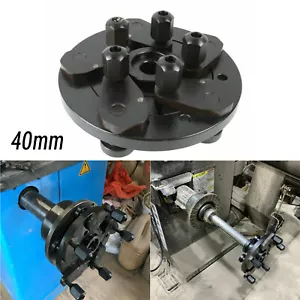 Universal Wheel Balancer Adaptor Plate Fit 40mm Shaft Diameter Tire Spin Fixture - Picture 1 of 9