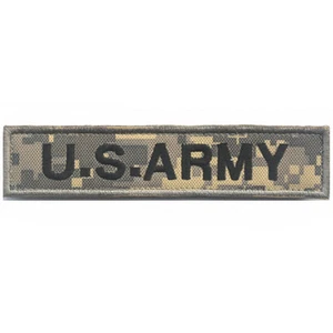 PARCHE DE GANCHO MILITAR TÁCTICO INSIGNIA BORDADA 3D EJÉRCITO DE ESTADOS UNIDOS #1 - Imagen 1 de 4