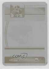 2005 Topps Total Printing Press Plate Yellow Backs 1/1 Daylon McCutcheon #68 1h1