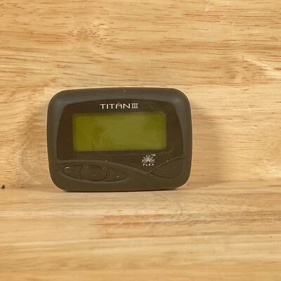 Sun Telecom TITAN3-Flex Wireless 900 MHz 4-Line Day/Time Display Beeper/Pager - Image 1 of 3