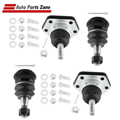 4 rótulas superiores inferiores delanteras para Chevrolet GMC C1500 Suburban K6136 K6117 Foto 1 de 4