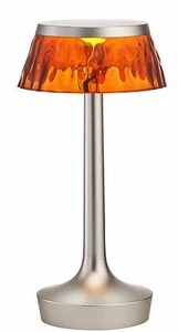 Flos, Bon Jour Unplugged Matte Chrome-Amber Crown, Philippe Starck, 2015 - Picture 1 of 1