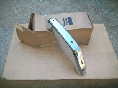 1974 74 Dodge Monaco NOS MoPar Left FRONT BUMPER GUARD Blues Mobile Cop Car - Image 1 of 3