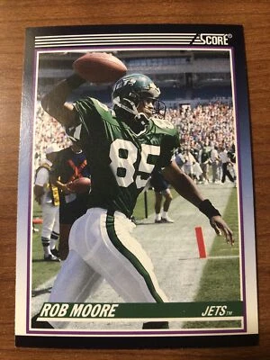 1990 Score Supplemental Rob Moore Rookie New York Jets #62T. Cheap Shipping - Image 1 of 2