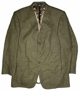 *VTG* Monsieur De Givenchy Brown Worsted Wool Suit Jacket; Made in USA; 44 L - Picture 1 of 13